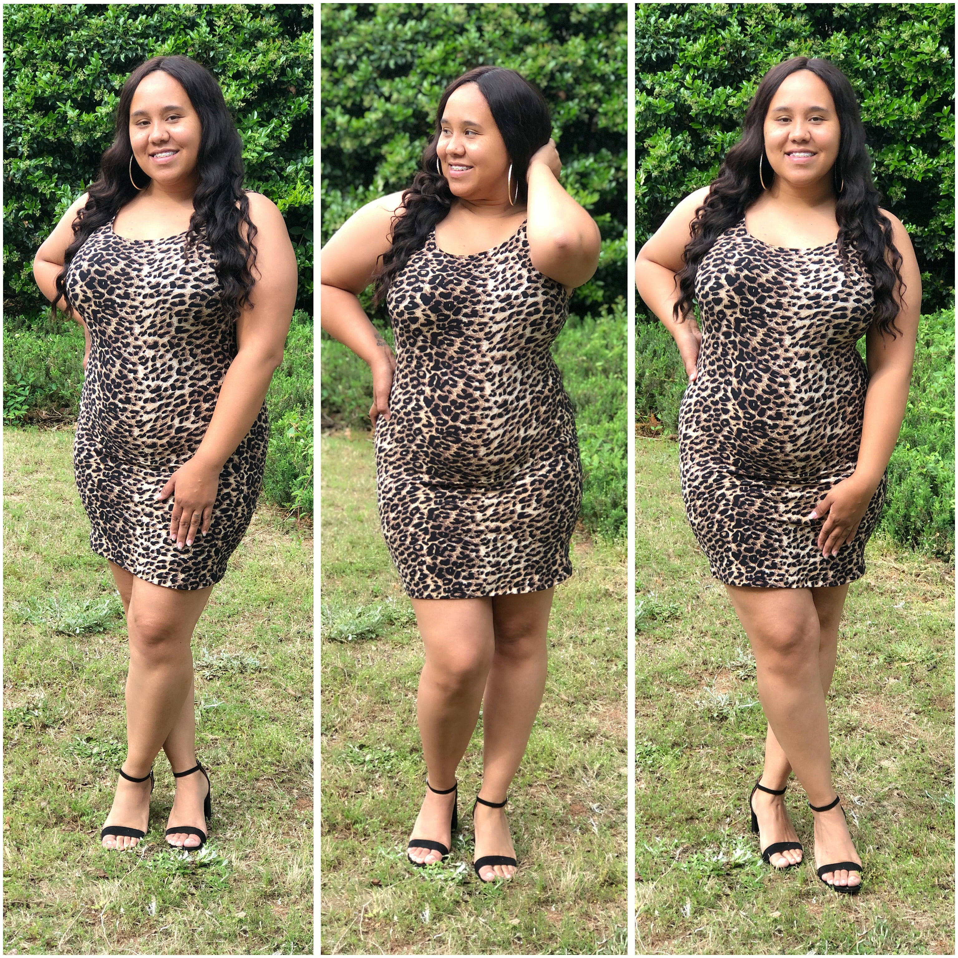 Cheetah Mini Dress ...